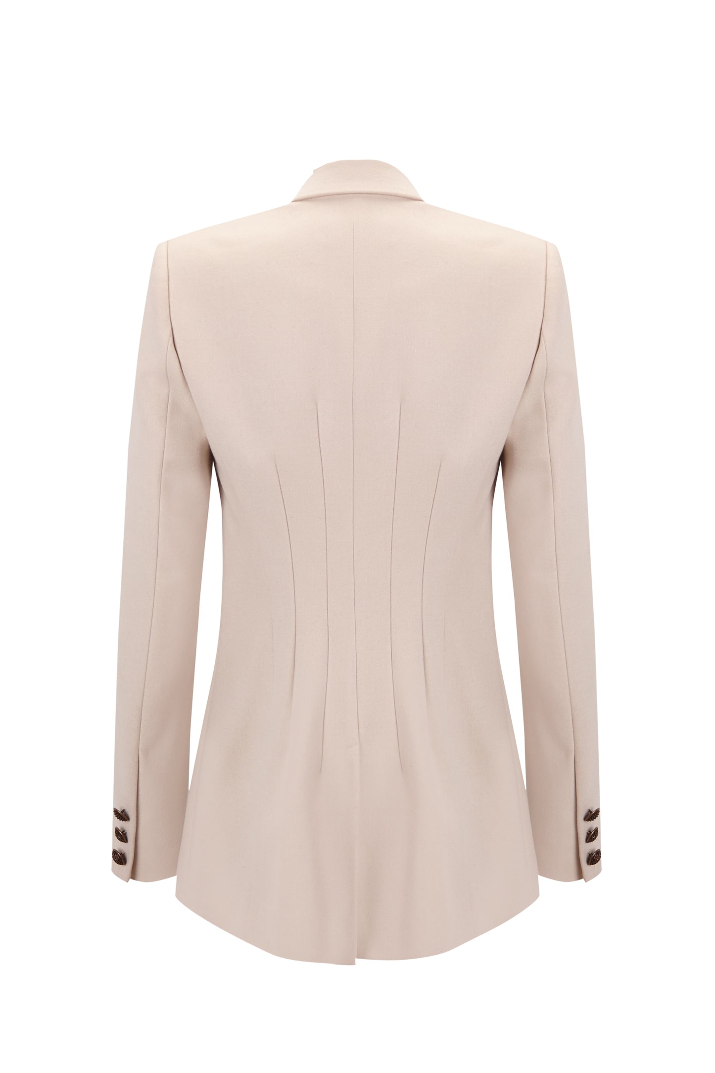 CHAQUETA ENTALLADA BEIGE