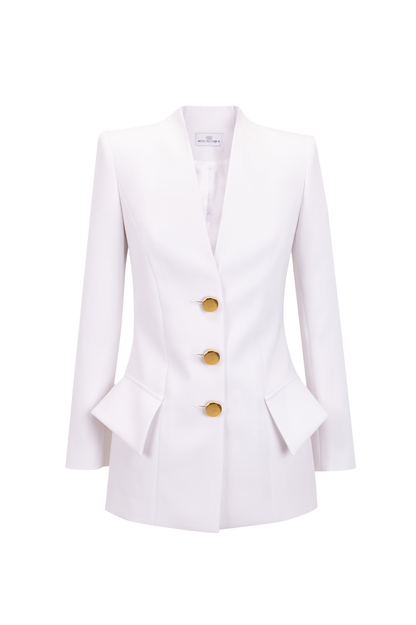CHAQUETA BLANCA TAPETAS